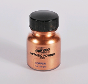 MEHRON pudr pigment na tělo - metalická MĚDĚNÁ oranžová powder 30g