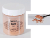 MEHRON powder pigment NATURAL BRONZE pudr pro obličej a tělo ORANŽOVÁ - 32 g