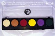 Paleta 6x10gr BRUISE NECROSIS vybraných barev CAMELEON