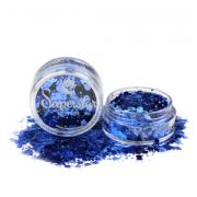 Glamour Blue Chunky Glitter mix 8 ml.