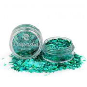 Laser Turquoise Chunky Glitter mix 8 ml.