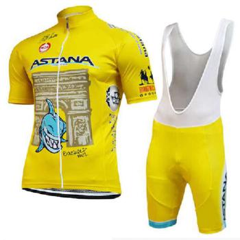 Cyklistický set Astana - vítězný dres TDF 2014