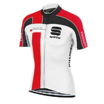 Cyklistický dres Sportful - červený pruh