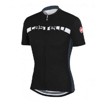 Cyklistický dres Castelli černý