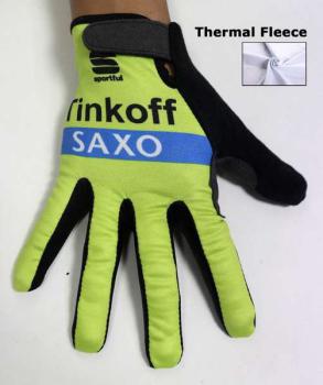 Prstové rukavice Tinkoff Saxo 2015