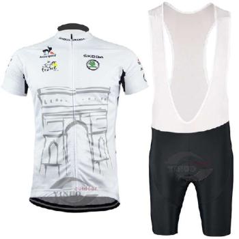 Cyklistický set Tour de France - bílý