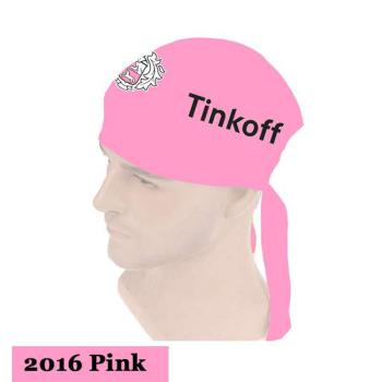 Šátek Tinkoff 2016 - fosforově růžový