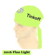 Šátek Tinkoff 2016 - fosforový - zelenožlutý