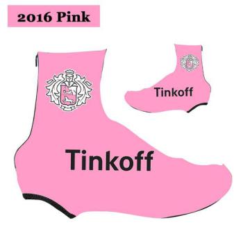 Návleky na boty Tinkoff 2016 - fosforově růžové