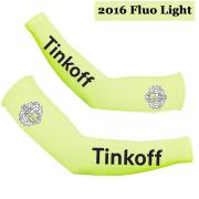 Návleky na ruce Tinkoff 2016 - fosforové zelenožluté