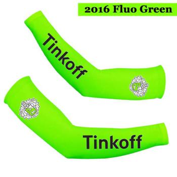 Návleky na ruce Tinkoff 2016 - fosforově zelené