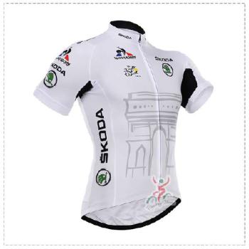 Cyklistický dres Tour de France - bílý
