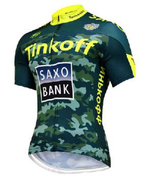 Cyklistický dres Tinkoff Saxo - maskáč