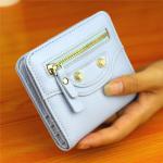 Malá elegantní peněženka - modrá